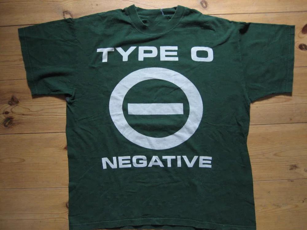 Тип O Negative Зеленая Футболка Унисекс S-5XL Репринт K015 3XL
