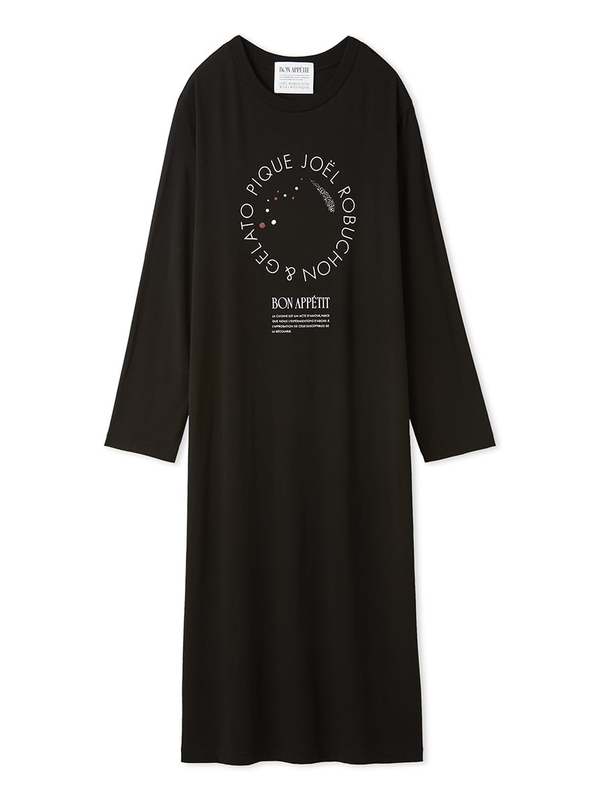 Платье Gelato Pique Robuchon PWCO251318 Черный Жоэль Одноточечный Женский чёрный